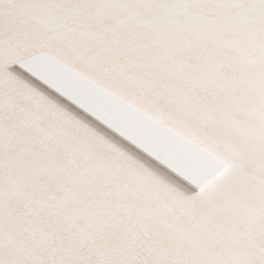 Stone Matte White Upstand Splashback 800mm