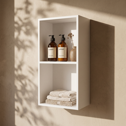 Ethos Stone Wall Mounted Storage Cabinet 600mm