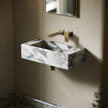 Tassilo Arabescato Marble Wall Hung Basin 600mm