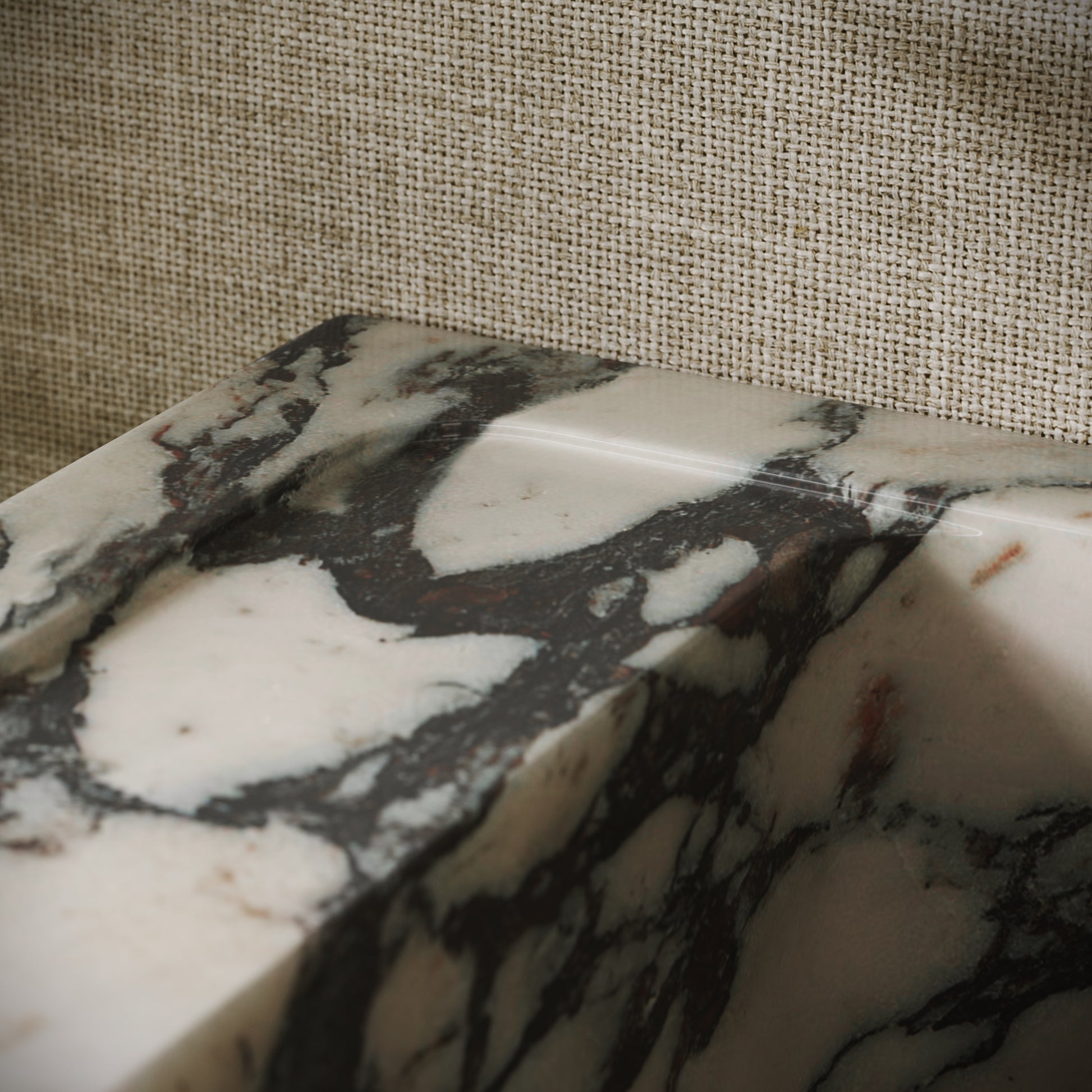 Tassilo Calacatta Viola Marble Wall Hung Basin 600mm
