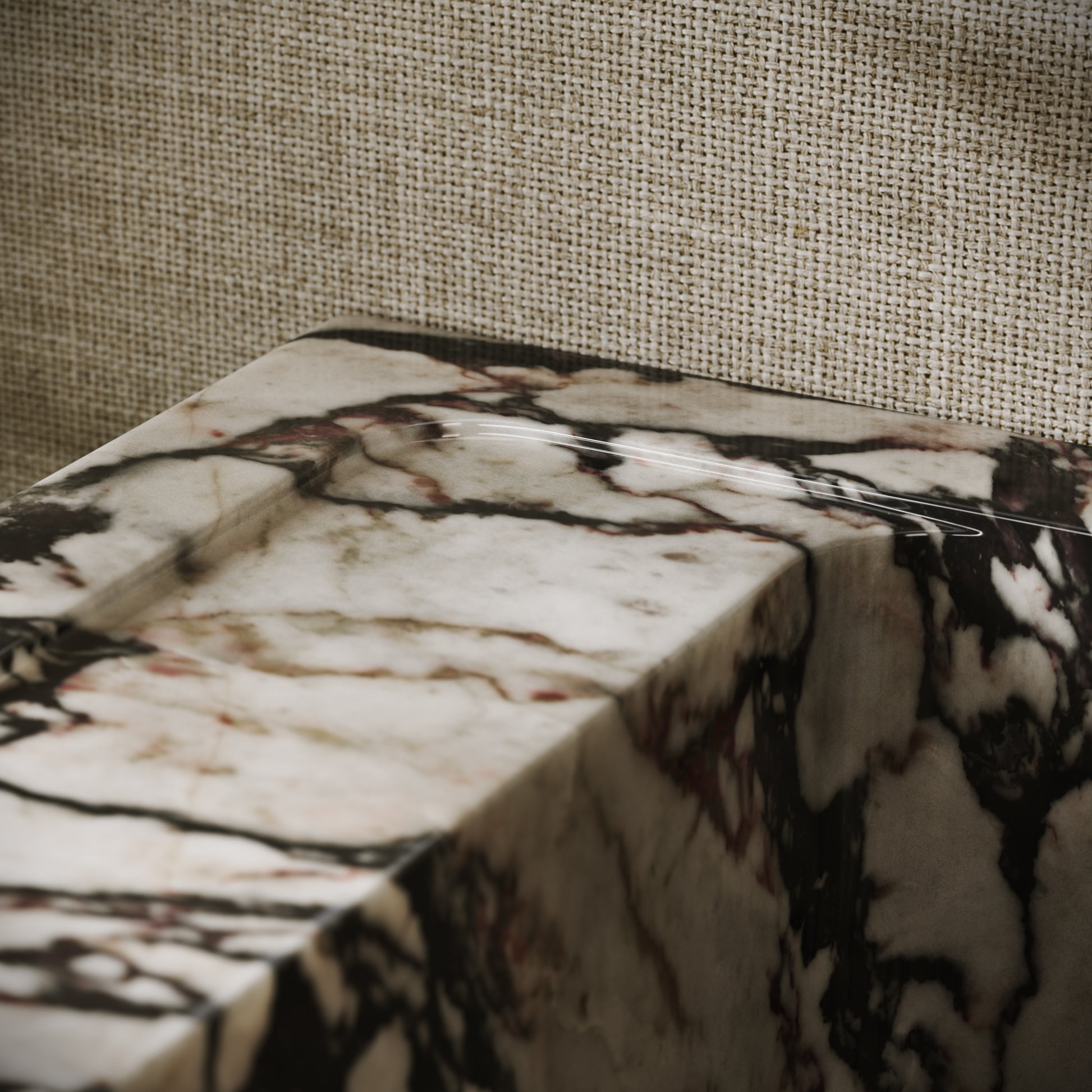 Tassilo Calacatta Viola Marble Wall Hung Basin 600mm