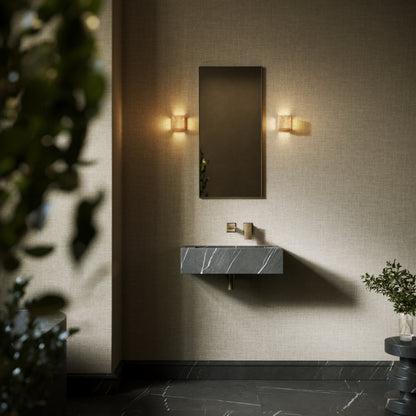 Tassilo Pietra Grey Marble Wall Hung Basin 600mm