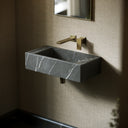 Tassilo Pietra Grey Marble Wall Hung Basin 600mm