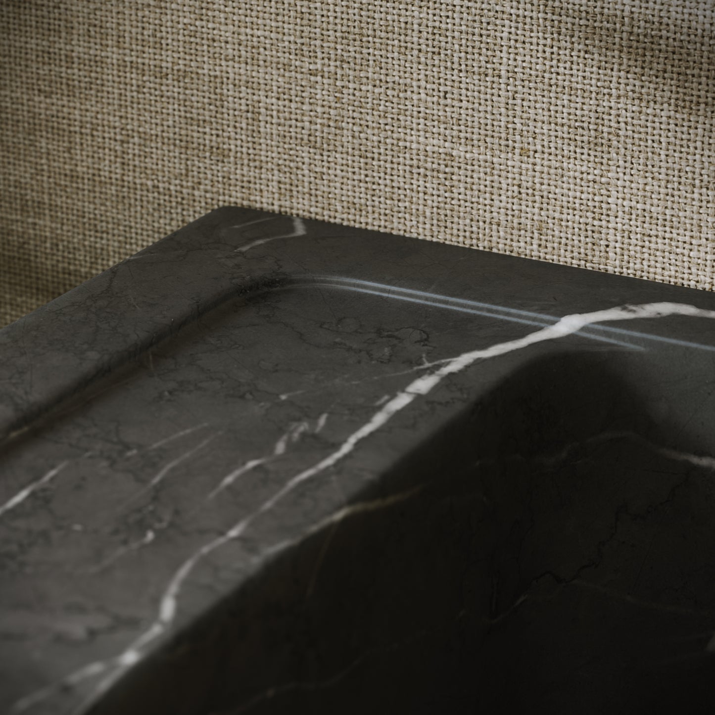 Tassilo Pietra Grey Marble Wall Hung Basin 600mm