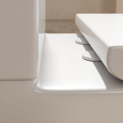 Senza Close Coupled Rimless Toilet with Soft Close Seat