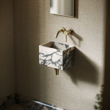 Tucci Calacatta Viola Marble Wall Hung Basin 300mm