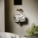 Tucci Calacatta Viola Marble Wall Hung Basin 300mm