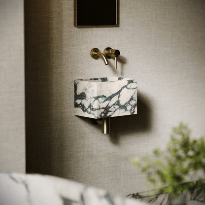 Tucci Calacatta Viola Marble Wall Hung Basin 300mm