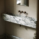 Tucci Arabescato Marble Wall Hung Basin 1200mm