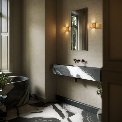 Tucci Panda Marble Wall Hung Basin 1200mm