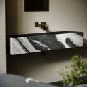 Tucci Panda Marble Wall Hung Basin 1200mm