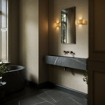 Tucci Pietra Grey Marble Wall Hung Basin 1200mm