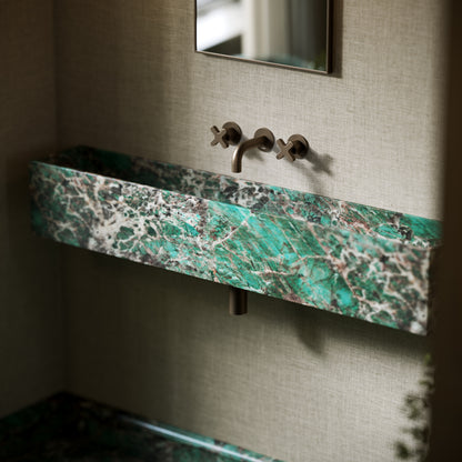 Tucci Tiffany Marble Wall Hung Basin 1200mm
