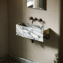 Tucci Arabescato Marble Wall Hung Basin 600mm