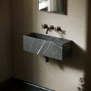 Tucci Pietra Grey Marble Wall Hung Basin 600mm