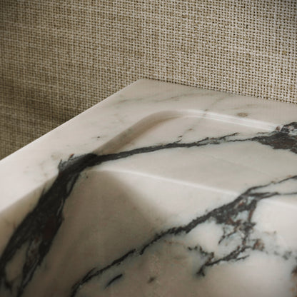 Vasel Calacatta Viola Marble Wall Hung Basin 300mm V2