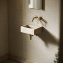 Vasel Travertine Stone Wall Hung Basin 300mm V2