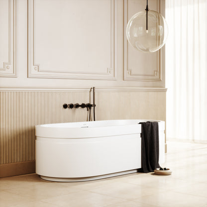 Vaso Freestanding Stone Bath 1780mm