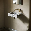 Via Arabescato Marble Wall Hung Basin 400mm V2