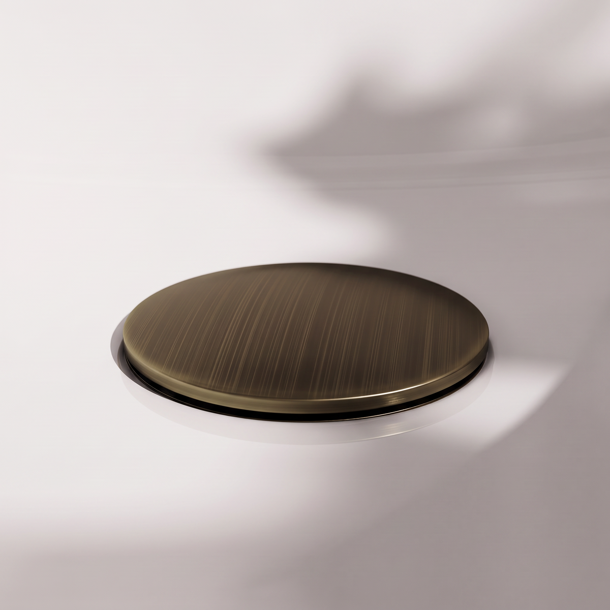 Luxe Brushed Bronze Slotted Click Clack Basin Waste