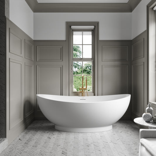 Lusso Light Oasis Freestanding Bath 1790mm