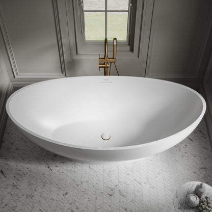 Lusso Light Oasis Freestanding Bath 1790mm