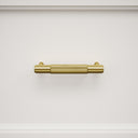 Dali Fluted Brushed Gold Pull Bar 150mm