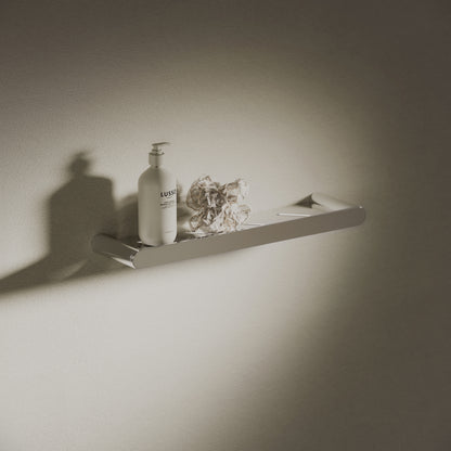 Luxe Chrome Bathroom Shower Storage Shelf
