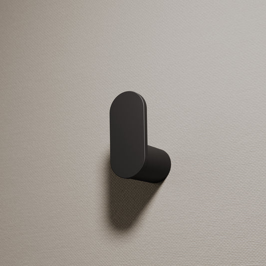 Luxe Matte Black Robe Towel Hook
