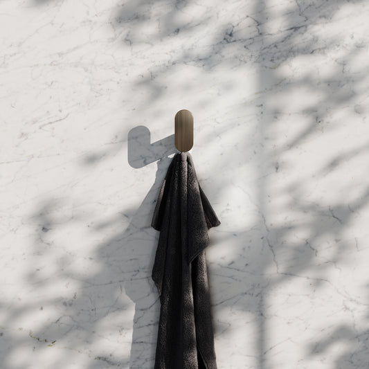 Luxe Brushed Bronze Robe Towel Hook