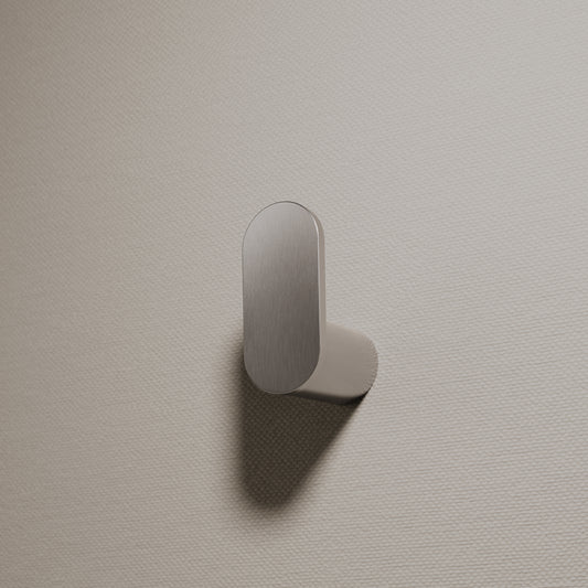 Luxe Brushed Stainless Robe Towel Hook