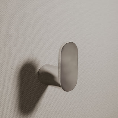 Luxe Chrome Robe Towel Hook