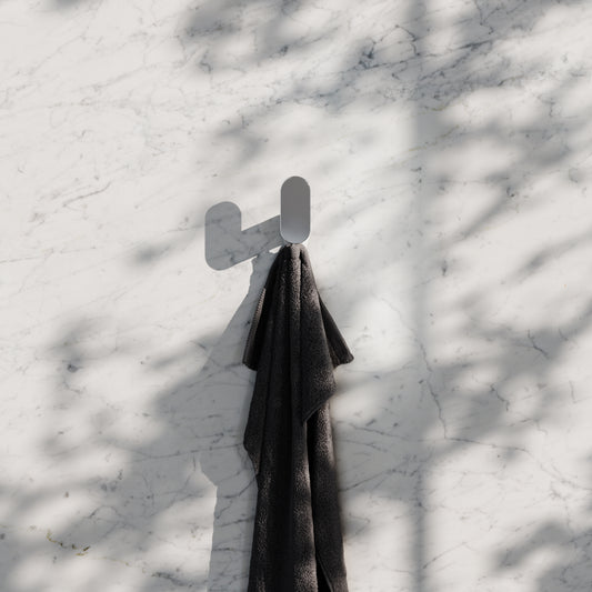 Luxe Chrome Robe Towel Hook