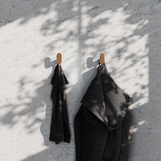 Luxe Rose Gold Robe Towel Hook