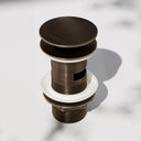 Luxe Brushed Bronze Slotted Click Clack Basin Waste