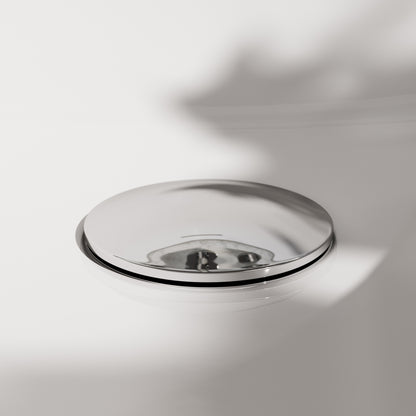 Luxe Chrome Slotted Click Clack Basin Waste