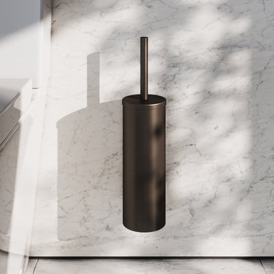 Luxe Deep Bronze Wall Mounted Toilet Brush