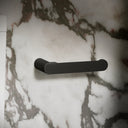 Luxe Matte Black Toilet Roll Holder