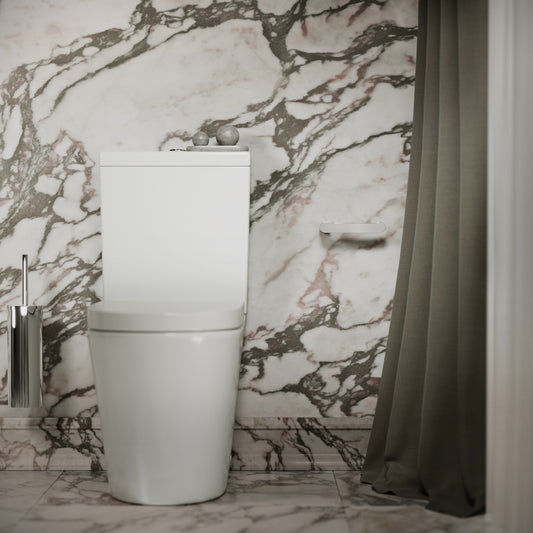 Luxe Chrome Toilet Roll Holder
