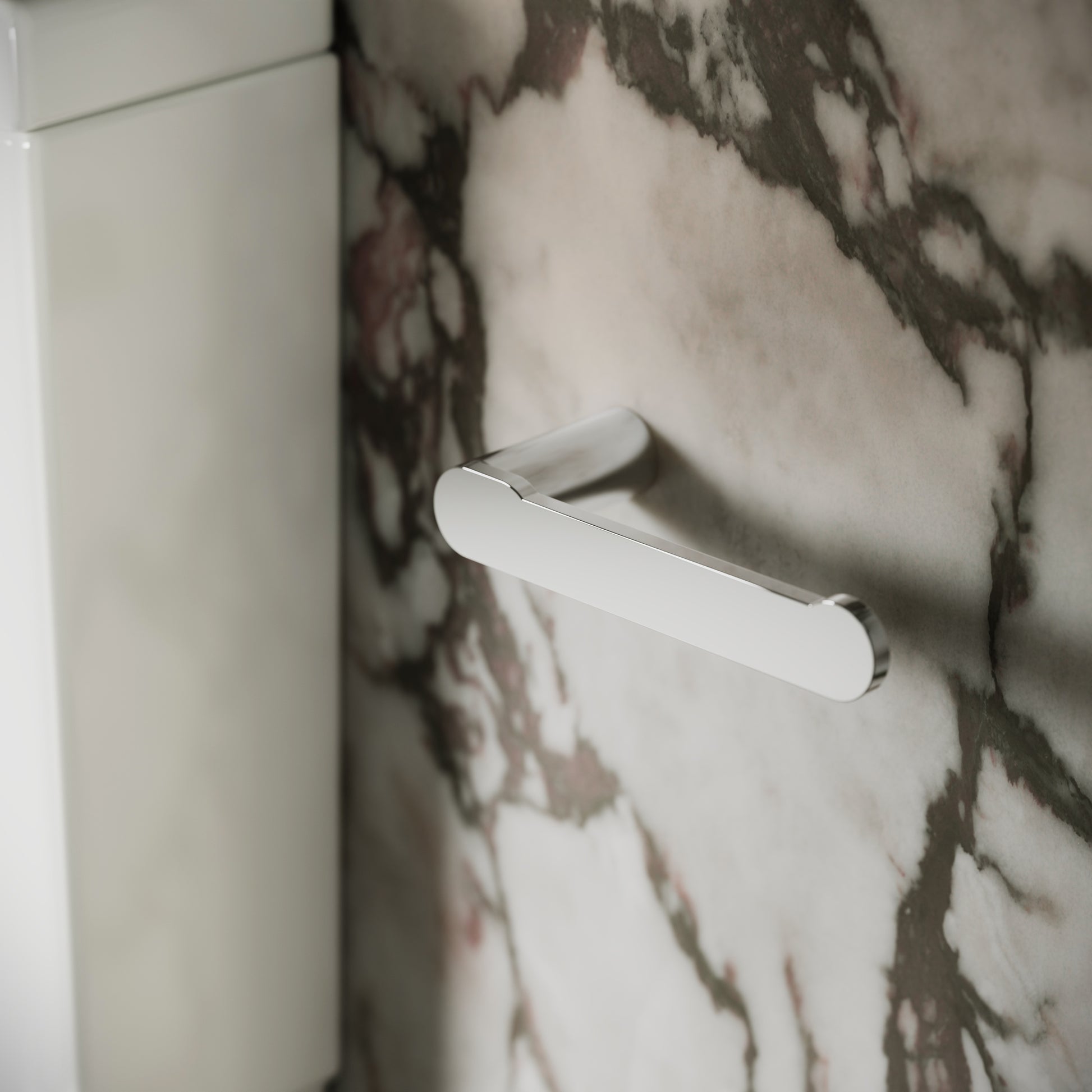 Luxe Chrome Toilet Roll Holder