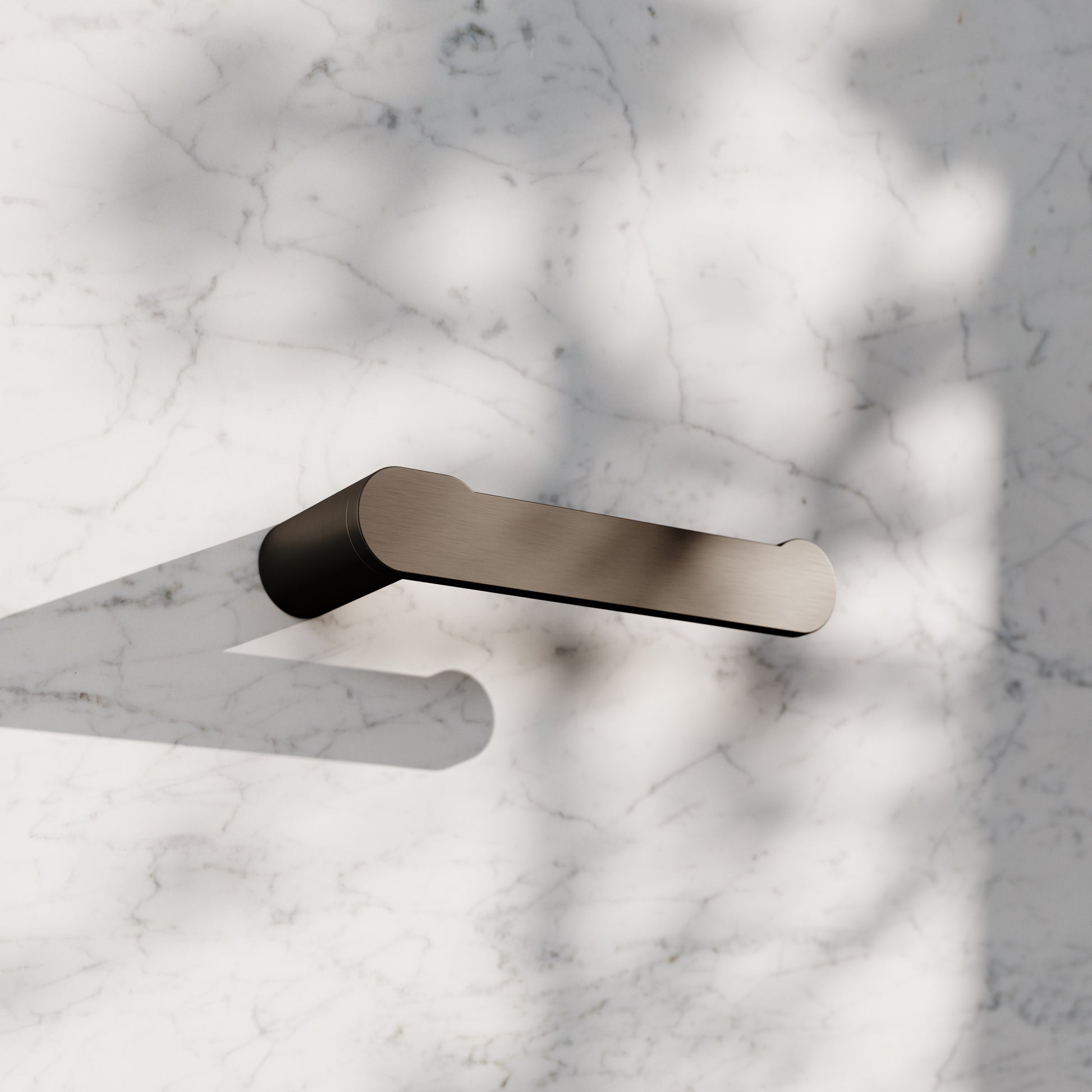 Luxe Deep Bronze Toilet Roll Holder