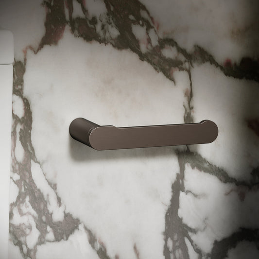 Luxe Deep Bronze Toilet Roll Holder