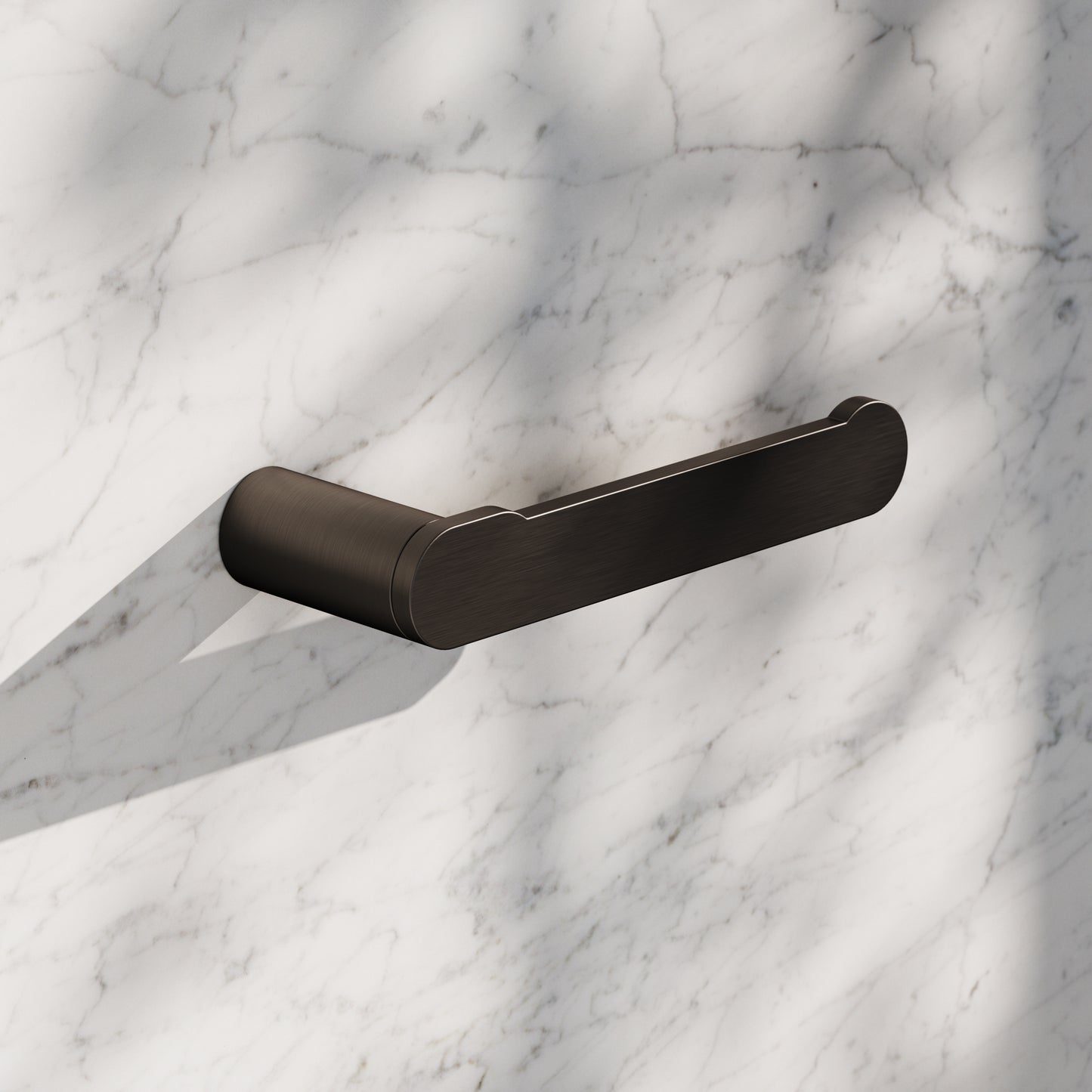 Luxe Deep Bronze Toilet Roll Holder