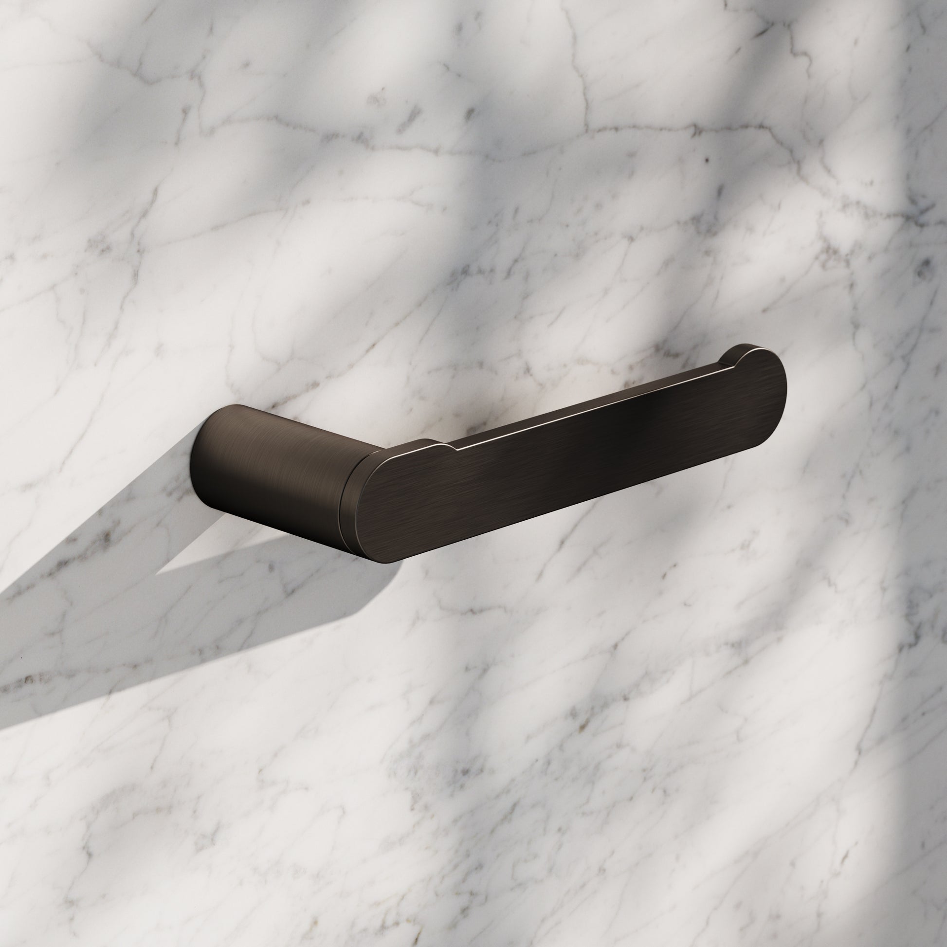 Luxe Deep Bronze Toilet Roll Holder