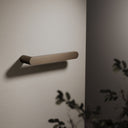 Luxe Brushed Bronze Towel Bar 220mm