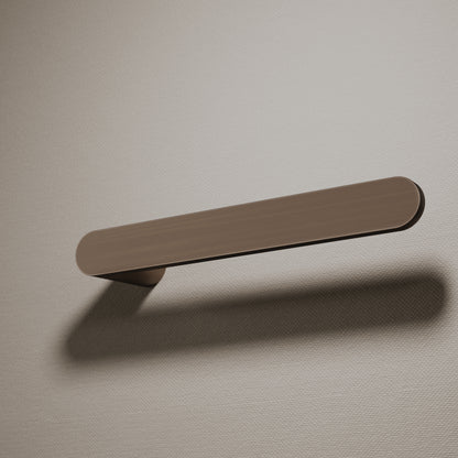 Luxe Brushed Bronze Towel Bar 220mm