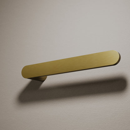 Luxe Brushed Gold Towel Bar 220mm