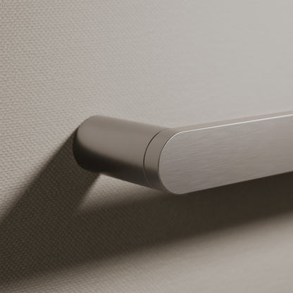 Luxe Brushed Stainless Towel Bar 220mm