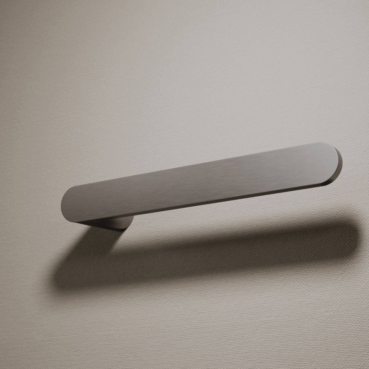 Luxe Brushed Stainless Towel Bar 220mm