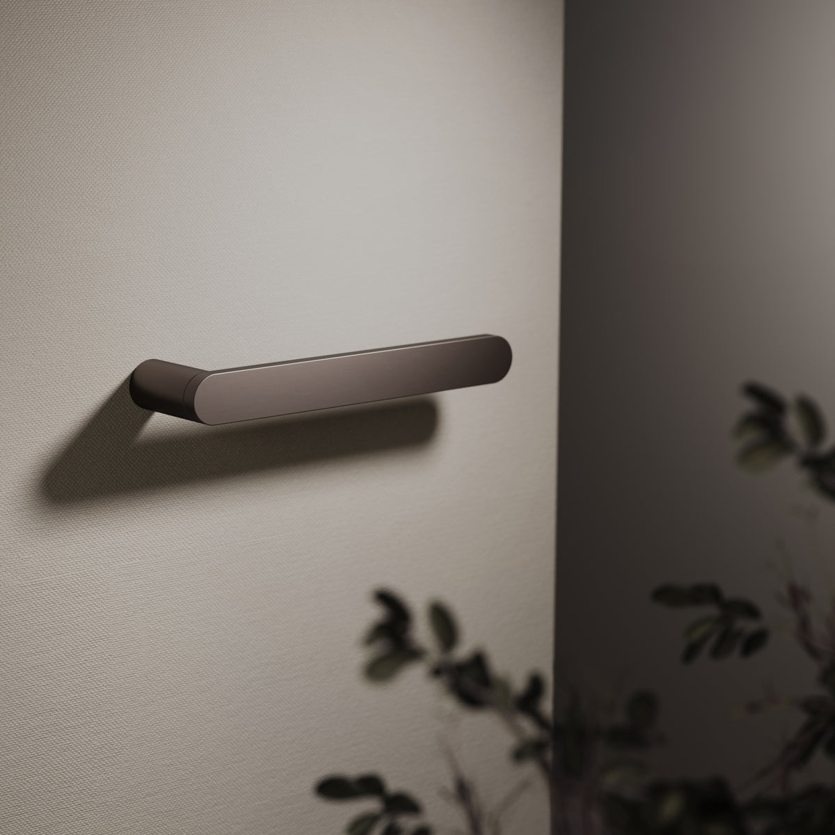 Luxe Deep Bronze Towel Bar 220mm